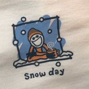Life Is Good Tops - SNOW DAY! Tee Life Is Good Tops - SNOW DAY! Tee